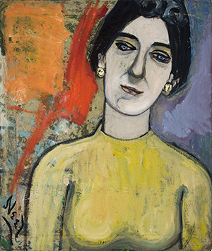 Dore Ashton portrait by Alice Neel