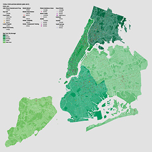 Map from the 2018 Data Science for Social Good