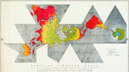 Dymaxion Airocean World, R. Buckminster Fuller & Shoji Sadao, 1952 