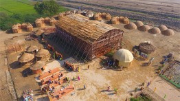 Heritage Foundation of Pakistan | Zero Carbon Cultural Centre, Makli, 2015–2019. Image courtesy of Heritage Foundation of Pakistan