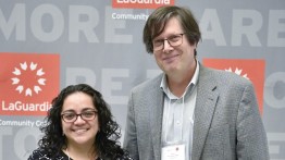 Image of Prof. Fabiola Barrios-Landeros and Prof. Robert Topper