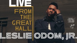 Event graphic for Leslie Odom Jr performance