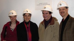 From left: Samantha Karpinski, Sara Nerken, Simon Ben-Avi, Robert Karpinski