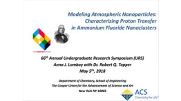 Modeling Atmostpheric Nanoparticles: Characterizing Proton Transfer in Ammonium Fluoride Nanoclusters