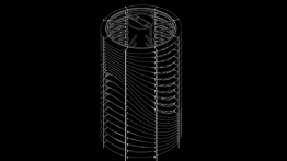 'Axonometric of prototypical Form' from Jemuel Joseph's thesis proposal