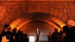 Alumni Association President Peter Cafiero (CE'83) in the landmark Guastavino's