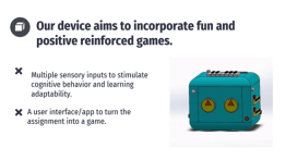 EID101 Section D Student Presentation on Interactive Digital Independent Assignment Cube for Students with Autism