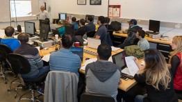 Students of the Software Quality Assurance class. Photos by Joao Enxuto/The Cooper Union