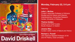 Cover: David Driskell, Ghetto Wall #2 (detail), 1970. Portland Museum of Art, ME. Artwork is © Estate of David C. Driskell, courtesy DC Moore Gallery, New York