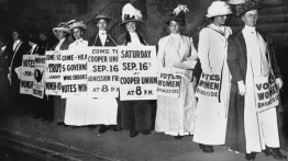 Suffragettes at The Cooper Union<br /><br />