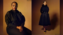 Portraits from March 2021 Harper’s BAZAAR. Photographer: John Edmonds. Styling by: Miguel Enamorado.