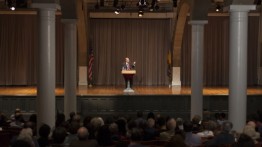 Professor Burt Neuborne in the Great Hall