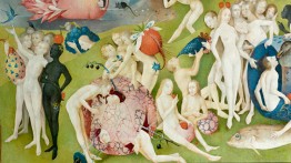 Hieronymus Bosch, 'The Garden of Earthly Delights' (detail). Museo del Prado, Madrid