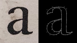 Fournier letter 'a'