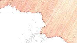 One of Harry Murzyn's fire maps from his thesis proposal