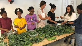 Members of the Lower East Side Girls Club