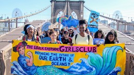 Members of the Lower East Side Girls Club. All photos courtesy of the LESGC