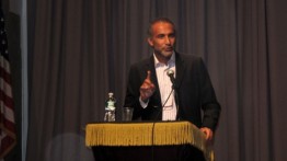 Tariq Ramadan at the Great Hall in 2012