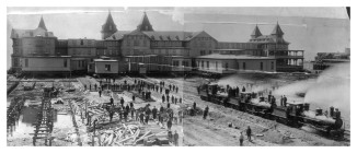 5.	Brighton Beach Hotel, Brighton Beach, N.Y. c1903. Detroit Publishing Co. (Publisher). Library of Congress, Prints & Photographs Online Catalog.The Brighton Beach Hotel, Brooklyn, N.Y., Being Moved Away from the Beachfront. 1888. Photographer Unknown. L