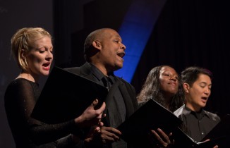 The Cooper Square Singers close out the program