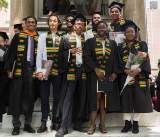 Members of the Black Student Union