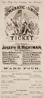 Democratic Union, 1863, Boston. Courtesy American Antiquarian Society