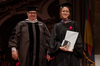 Zhenni Zhu AR'19, received the Irma Giustino Weiss Prize