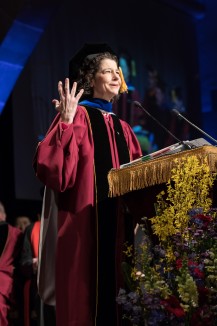 Rachel Warren, chair of the board of trustees