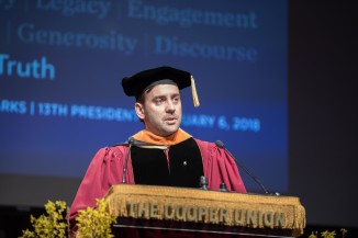 Paul Nikulin, president of the Cooper Union Alumni Association