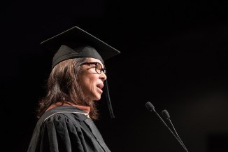 Inauguration speaker Photographer Jeanne Moutoussamy-Ashe A'75